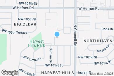 Map image of the property - 10512 Harvest Moon Ave