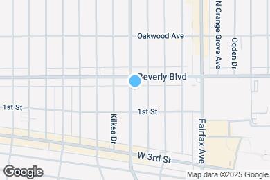 Map image of the property - 132 N Crescent Heights Blvd