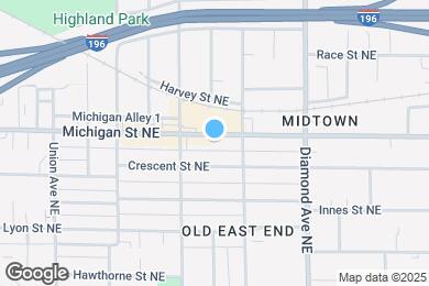 Map image of the property - 832 Michigan St NE