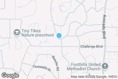 Map image of the property - 4228 Calavo Dr