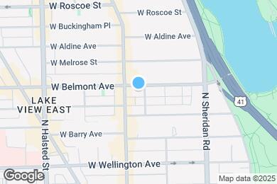 Map image of the property - 541 W Belmont Ave