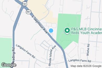 Map image of the property - Heirlooms of Cincinnati Apartments