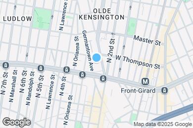 Map image of the property - 1214 N American St