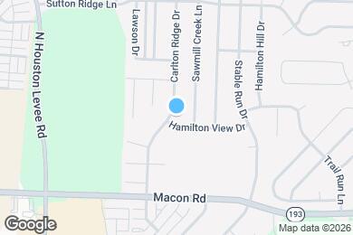 Map image of the property - 1384 Carlton Ridge Dr