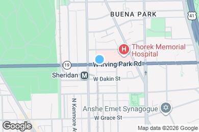 Map image of the property - 957 W Irving Park Rd