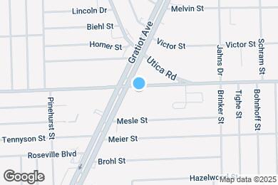 Map image of the property - 27990 Gratiot Ave