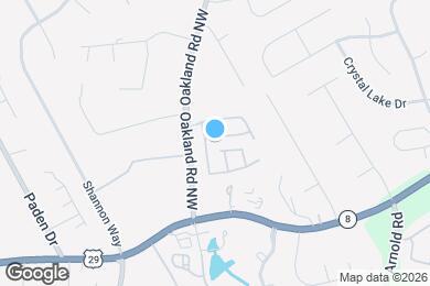 Map image of the property - 2194 Oakland Grove Pl