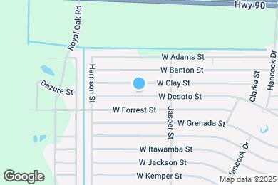 Map image of the property - 6206 W Desoto St
