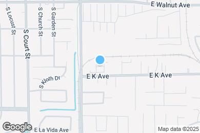 Map image of the property - 2410 S Santa Fe St