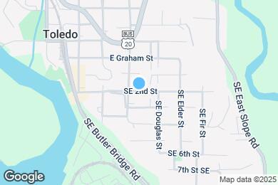 Map image of the property - 322 SE 2nd St