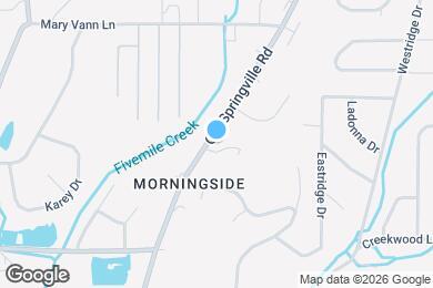 Map image of the property - 1823 Old Springville Rd