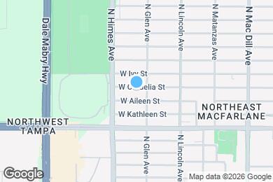 Map image of the property - 3408 W Cordelia St