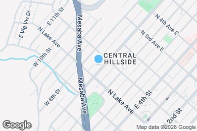 Map image of the property - 17 E 7th St