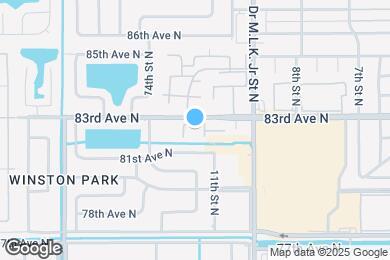 Map image of the property - 8221 12th Way N