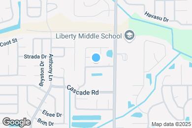 Map image of the property - 8231 Rain Forest Dr