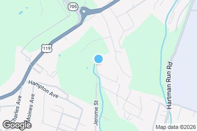 Map image of the property - 412 Jerome St