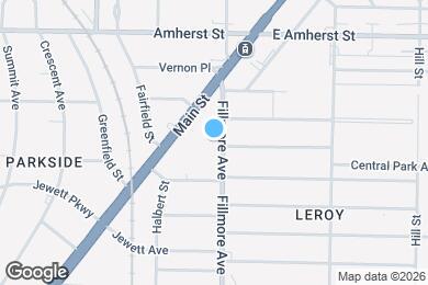 Map image of the property - 2330 Fillmore Ave