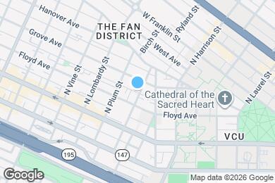 Map image of the property - 110 N Harrison St