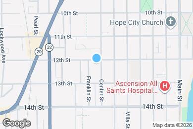 Map image of the property - 1206 Center St