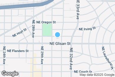 Map image of the property - 3038 NE Hoyt St