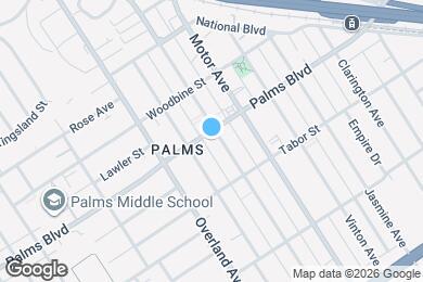 Map image of the property - 3509 Mentone Ave