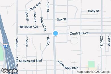 Map image of the property - 945 18th St