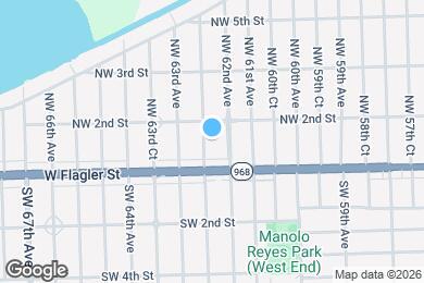 Map image of the property - 101 NW 62nd Ct