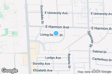 Map image of the property - 1481 Living Desert Dr
