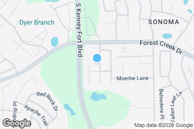Map image of the property - 1032 Dyer Creek Pl