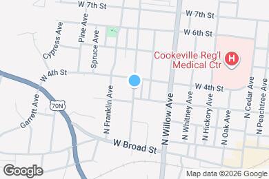 Map image of the property - 343 Chestnut Ave