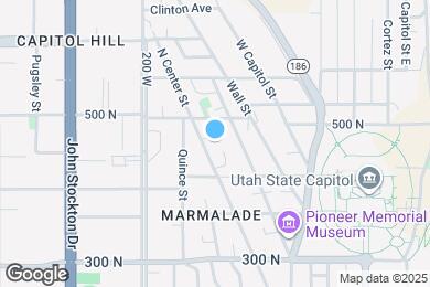 Map image of the property - 438 N Center St