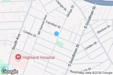 Map image of the property - 853 Meigs St