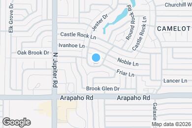 Map image of the property - 5125 Gallahad Dr