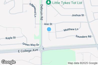 Map image of the property - 1340 Moon Ridge Ct