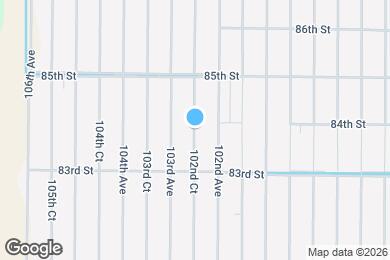 Map image of the property - 8386 102nd Ct