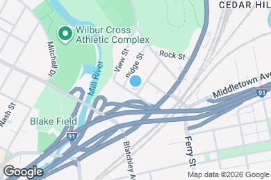 Map image of the property - 114 Cedar Hill Ave