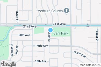 Map image of the property - 2012 Lincoln St