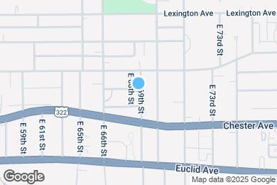 Map image of the property - 1882 E 69th St