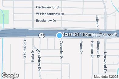 Map image of the property - 1437 Cavender Dr