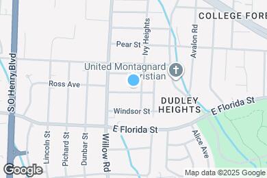 Map image of the property - 2119 Joe Louis Ave