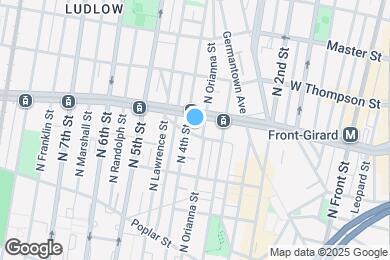 Map image of the property - 1147 N 4th St