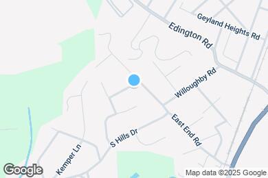 Map image of the property - 1704 S Forest Dr