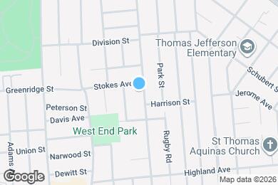 Map image of the property - 111 West End Ave