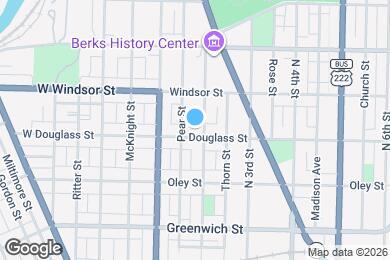 Map image of the property - 163 Douglass St