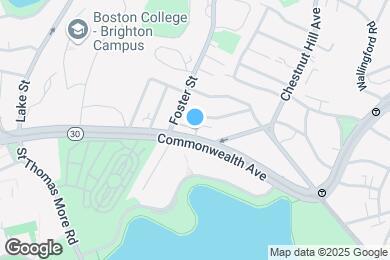 Map image of the property - 2005 Commonwealth Ave