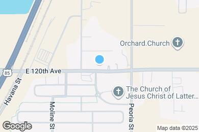 Map image of the property - 11831 E 120th Ave