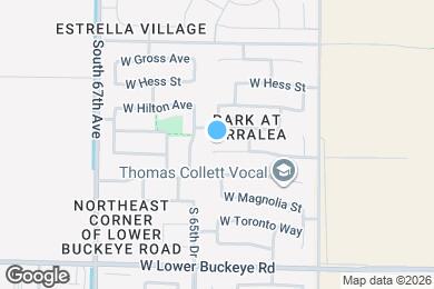 Map image of the property - 6426 W Watkins St
