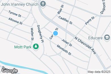 Map image of the property - 2241 Joliet St