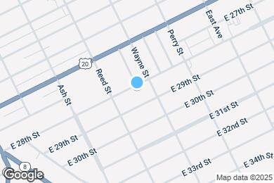 Map image of the property - 735 E 28th St