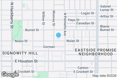 Map image of the property - 1115 Nolan St